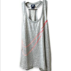 Nike Women’s Racerback Tank with High Low Hem